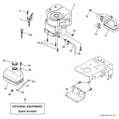 McCulloch M11597 - 96011023702 - 2010-03 - Engine Parts Diagram
