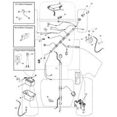 McCulloch M115-77T - 96041028700 - 2012-10 - Electrical Parts Diagram