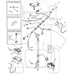 McCulloch M115-77T - 96041028701 - 2013-05 - Electrical Parts Diagram
