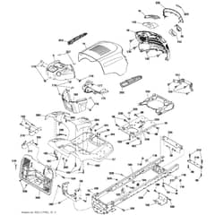 McCulloch M115-77TC - 96051005800 - 2012-10 - Chassis & Enclosures Parts Diagram