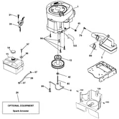 McCulloch M115-77TC - 96051005900 - 2012-10 - Engine Parts Diagram