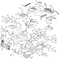 McCulloch M115-77TC - 96051005902 - 2014-04 - Chassis & Enclosures Parts Diagram