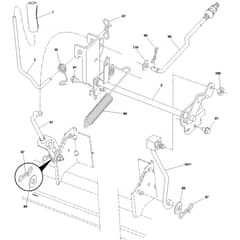 McCulloch M115-77TC - 96051005902 - 2014-04 - Mower Lift - Deck Lift Parts Diagram