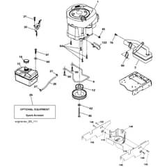 McCulloch M115-97T - 96041037601 - 2016-03 - Engine Parts Diagram