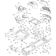 McCulloch M125107H - 96041020300 - 2010-09 - Chassis & Enclosures Parts Diagram