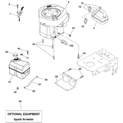 McCulloch M12538 - 96011030300 - 2011-09 - Engine Parts Diagram