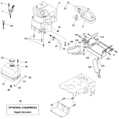 McCulloch M12592RB - 96061016200 - 2008-08 - Engine Parts Diagram