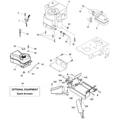 McCulloch M12592RB - 96061016201 - 2008-08 - Engine Parts Diagram
