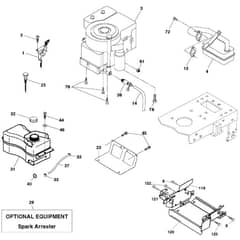 McCulloch M12592RB - 96061016202 - 2008-05 - Engine Parts Diagram