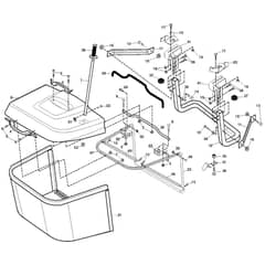 McCulloch M12592RB - 96061016903 - 2010-03 - Bagger Parts Diagram