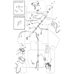 McCulloch M12597 - 96041026700 - 2012-01 - Electrical Parts Diagram