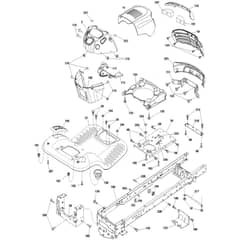 McCulloch M12597H - 96041026800 - 2011-09 - Chassis & Enclosures Parts Diagram