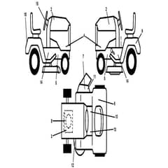 McCulloch M12597H - 96041026800 - 2011-09 - Decals Parts Diagram