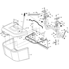 McCulloch M12597RB - 96061028701 - 2010-04 - Bagger Parts Diagram