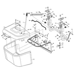 McCulloch M12597RB - 96061029000 - 2010-07 - Bagger Parts Diagram
