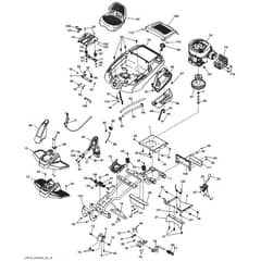 McCulloch M125-77X - 96021003300 - 2015-06 - Chassis & Enclosures Parts Diagram