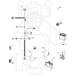 McCulloch M125-77X - 96021003300 - 2015-06 - Electrical Parts Diagram