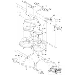 McCulloch M125-85F - 967295401 - 2016-01 - 85cm Cutting Deck (2) Parts Diagram