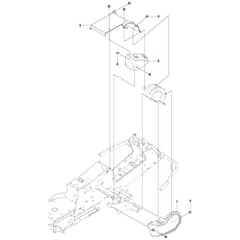 McCulloch M125-94FH - 967028401 - 2014-03 - Cover (3) Parts Diagram