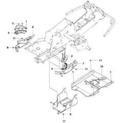 McCulloch M125-94FH - 967028402 - 2018 - Cover (4) Parts Diagram