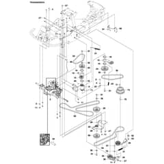 McCulloch M125-97FH - 967207101 - 2013-01 - Transmission Parts Diagram