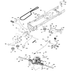 McCulloch M125-97T - 96041028801 - 2012-12 - Drive Parts Diagram
