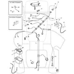 McCulloch M125-97T - 96041033400 - 2013-06 - Electrical Parts Diagram