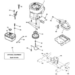 McCulloch M125-97T - 96041033400 - 2013-06 - Engine Parts Diagram