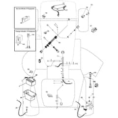 McCulloch M125-97T - 96041038100 - 2015-08 - Electrical Parts Diagram
