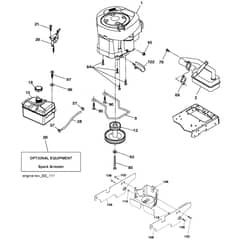 McCulloch M125-97T - 96041038102 - 2018-04 - Engine Parts Diagram