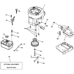 McCulloch M125-97TC - 96051006000 - 2012-11 - Engine Parts Diagram