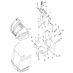 McCulloch M125-97TC - 96051006102 - 2013-07 - Bagger Parts Diagram