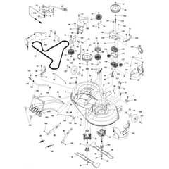 McCulloch M125-97TC - 96051006102 - 2013-07 - Mower Deck - Cutting Deck Parts Diagram