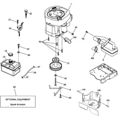 McCulloch M125-97TC - 96051009700 - 2013-06 - Engine Parts Diagram