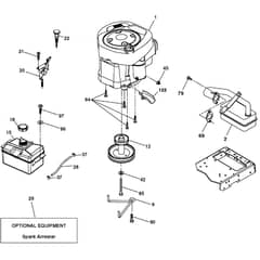 McCulloch M125-97TC - 96051011300 - 2013-06 - Engine Parts Diagram
