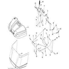 McCulloch M125-97TC - 96051014900 - 2016-07 - Bagger Parts Diagram