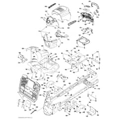 McCulloch M125-97TC - 96051014900 - 2016-07 - Chassis & Enclosures Parts Diagram