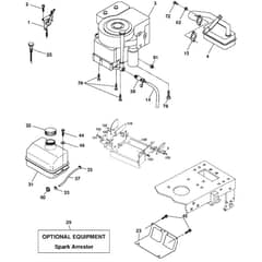 McCulloch M125B92RB - 96061010300 - 2009-09 - Engine Parts Diagram