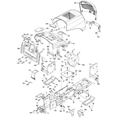 McCulloch M12T92RB - 96061010200 - 2009-08 - Chassis & Enclosures Parts Diagram