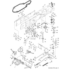 McCulloch M12T92RB - 96061010201 - 2009-08 - Drive Parts Diagram