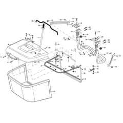 McCulloch M12T92RB - 96061010202 - 2009-08 - Bagger Parts Diagram