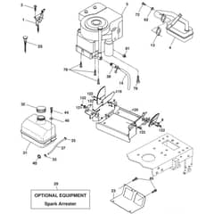 McCulloch M12T92RB - 96061010202 - 2009-08 - Engine Parts Diagram