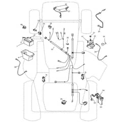McCulloch M13538 - 96011024401 - 2009-04 - Electrical Parts Diagram