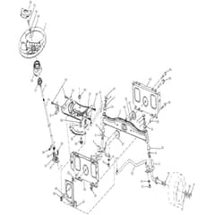 McCulloch M13538 - 96041011600 - 2010-03 - Steering Parts Diagram