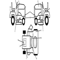 McCulloch M13577H - 96041021200 - 2010-09 - Decals Parts Diagram