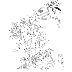 McCulloch M13592HRB - 96061009902 - 2008-08 - Chassis & Enclosures Parts Diagram