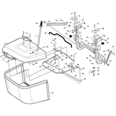 McCulloch M13592HRB - 96061009903 - 2008-08 - Bagger Parts Diagram