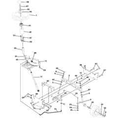 McCulloch M13592HRB - 96061009903 - 2008-08 - Steering Parts Diagram