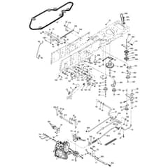 McCulloch M13592HRB - 96061017000 - 2008-08 - Drive Parts Diagram