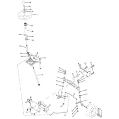 McCulloch M13592HRB - 96061017000 - 2008-08 - Steering Parts Diagram